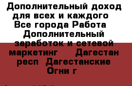 Дополнительный доход для всех и каждого - Все города Работа » Дополнительный заработок и сетевой маркетинг   . Дагестан респ.,Дагестанские Огни г.